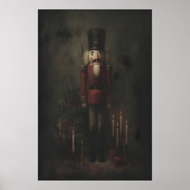 Poster Victorian Nutcracker With Candlelight, Gothic (Frente)