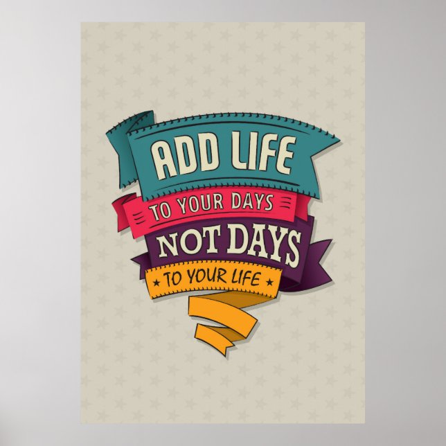 Póster Vida (Frente)