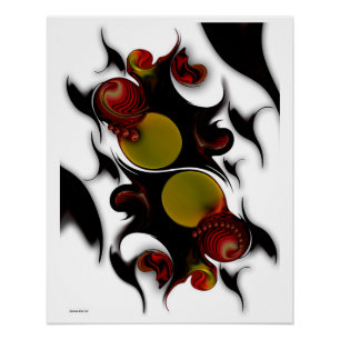 Póster "Vida contínua com contraste acidental", Poster