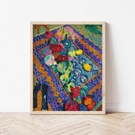 Poster Vida contínua com luvas | Robert Delaunay