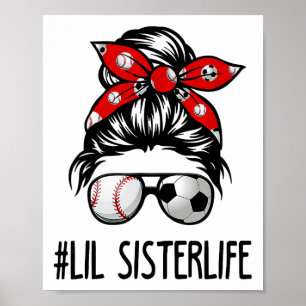 Poster Vida da Irmãzinha Cly Futebol Coque Desarrumado Ve