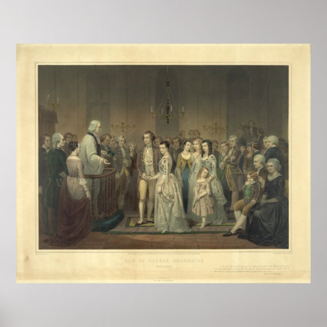 Poster Vida de Geo Wshgton O Cidadão de Junius Stearns (Frente)