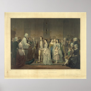 Poster Vida de Geo Wshgton o cidadão por Junius Stearns