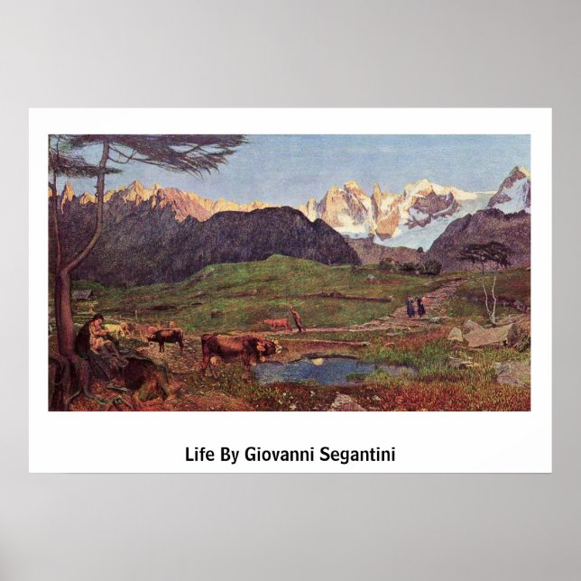 Póster Vida De Giovanni Segantini (Frente)