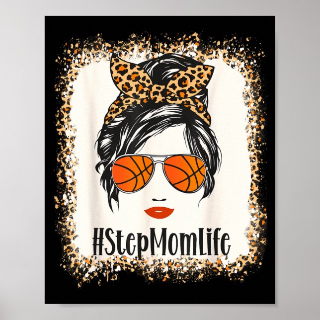 Poster Vida de Madrasta de Basquete Bandana de Leopardo M (Frente)