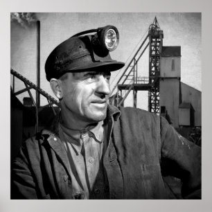 POSTER VIDA DE UM MINER DE CARVÃO