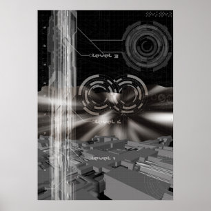Póster vida do espaço