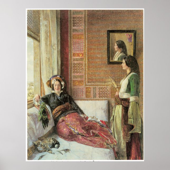 Póster Vida do Hamer em Constantinopla, 1857 (Frente)