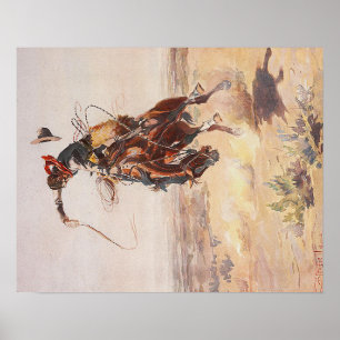 Póster Vida do vaqueiro do T