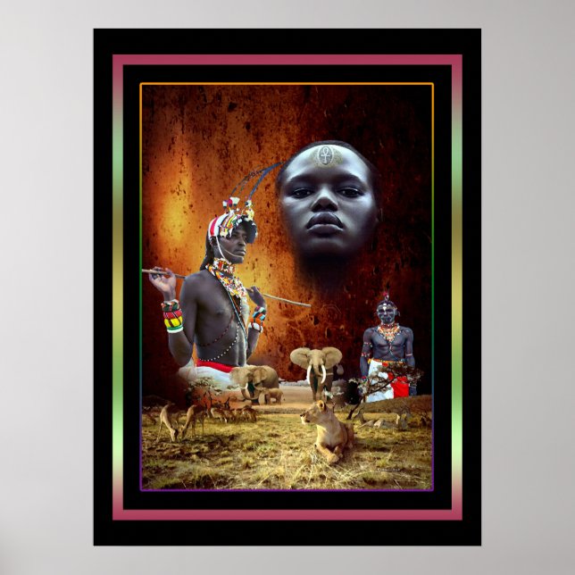 Poster "Vida e Imortalidade": (Frente)