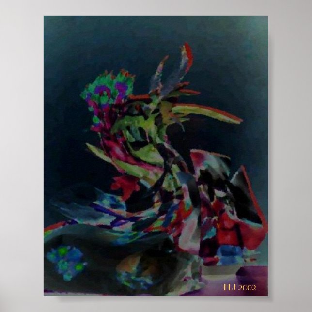 Póster Vida estática (Frente)
