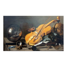 Vida Estática com o autorretrato