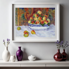 Poster Vida Estática com Pêssegos, Renoir