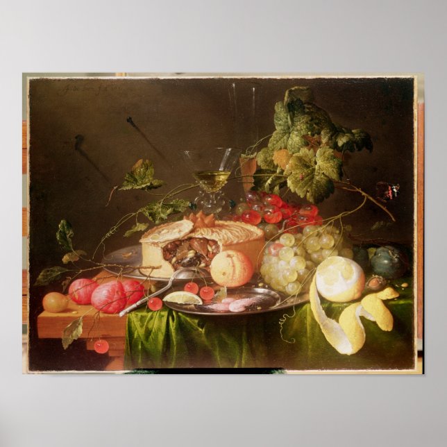 Poster Vida Estática da Fruta (Frente)