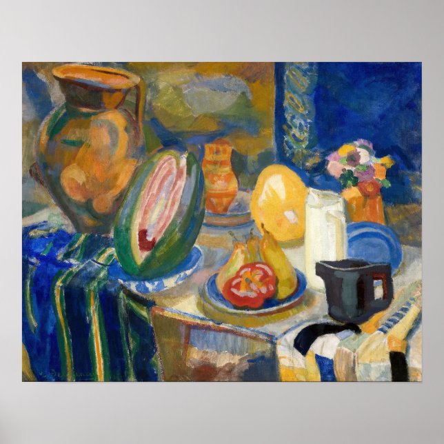 Poster Vida Estática Portuguesa | Robert Delaunay (Frente)