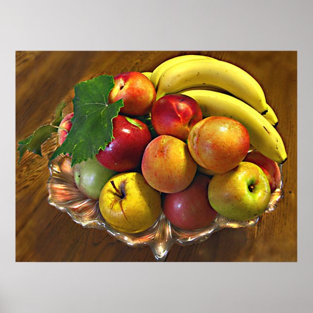 Poster Vida fruta estática (Frente)
