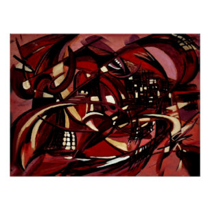 Póster "Vida íntima estática com incidente", Poster brilh