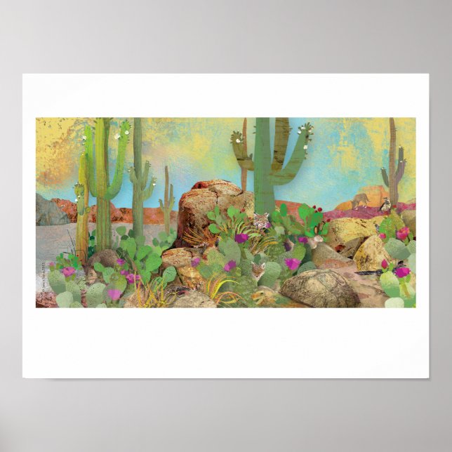 Poster Vida no Deserto (Frente)