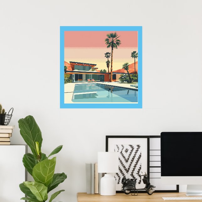 POSTER VIDA NO DESERTO # 7 (Escritório em casa)