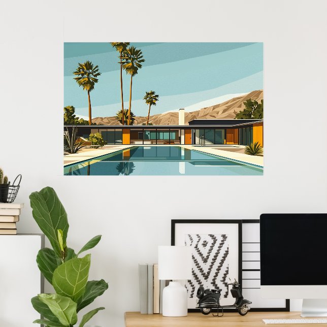 POSTER VIDA NO DESERTO #8 (Escritório em casa)