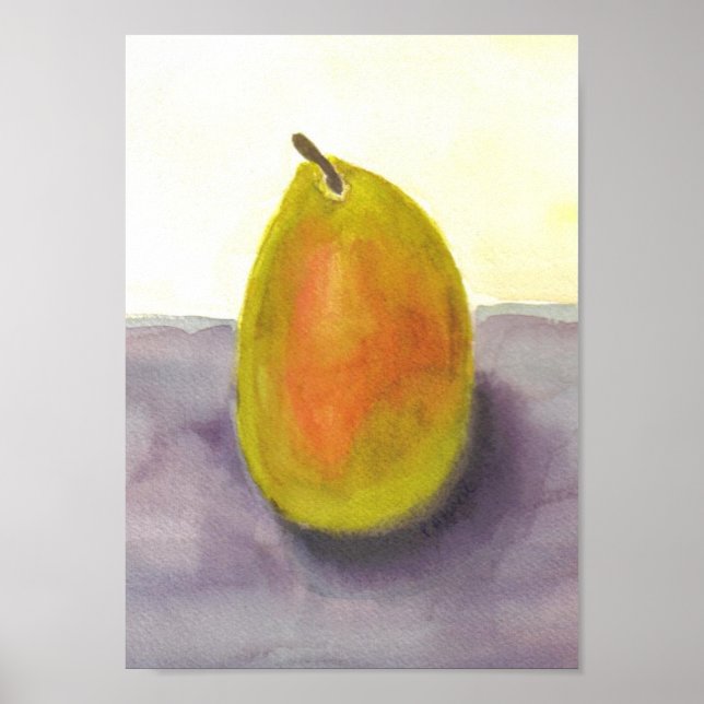 Póster Vida "Pear Estática" (Frente)