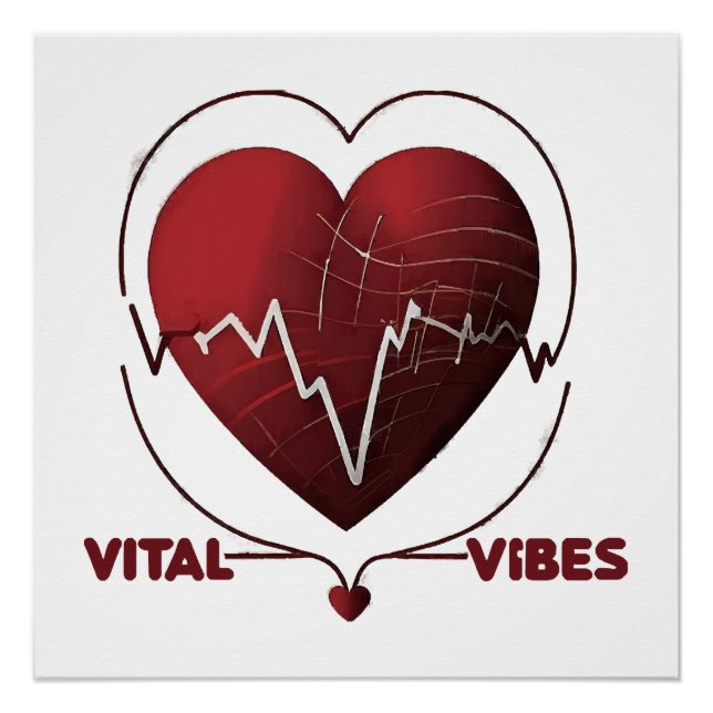 Póster Vida Saudável (Frente)