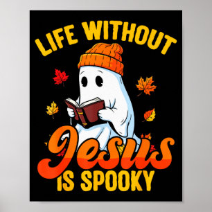 Poster Vida Sem Jesus É Soky Queda de Fantasma Cristão