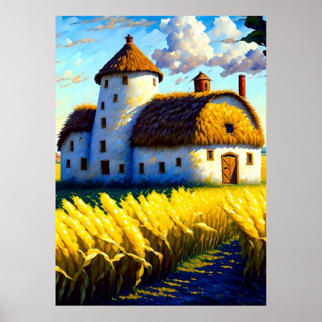 Poster Vida Simples Encantadora (Frente)