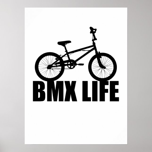 Poster Vida útil do Bmx (Frente)