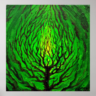 Poster Vida verde
