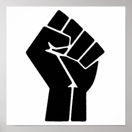 Poster Vidas Negras importam FIST 4 #BLM