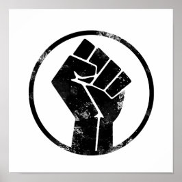 Poster Vidas Negras importam o FIST 2 #BLM