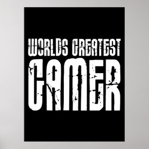 Póster Video games jogo & Gamer dos mundos dos Gamers o