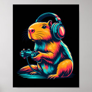 Poster Vídeos Engraçados de Jogos Capyra Capyra 2