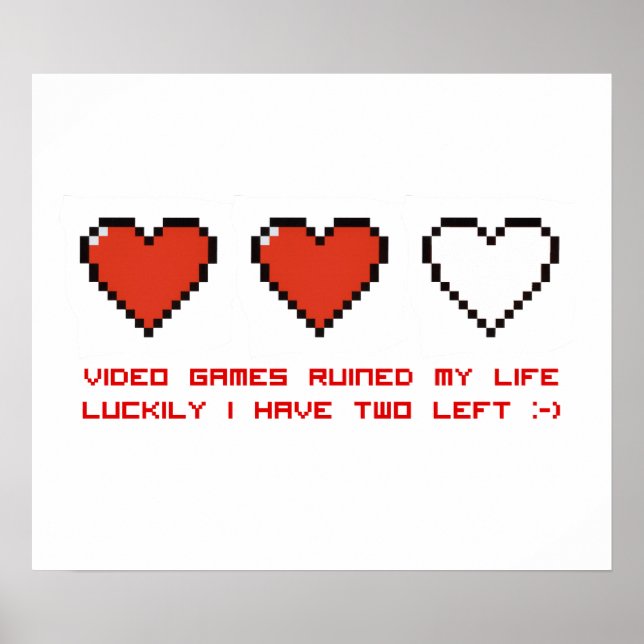 Póster Videos games (Frente)