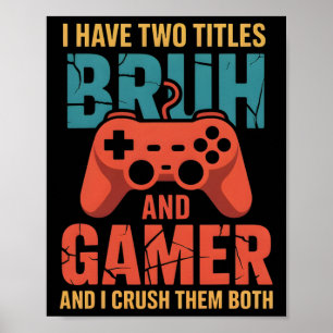 Poster Videos games Engraçados De Vintage Para Meninos Br