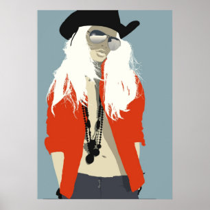 Póster vidro