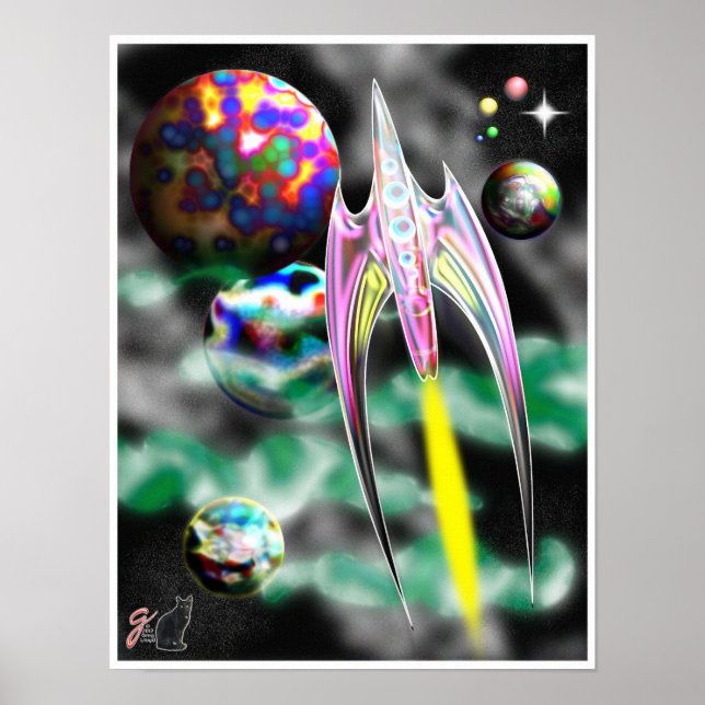 Poster Vidro (Frente)