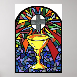 Póster Vidro Chalice Art