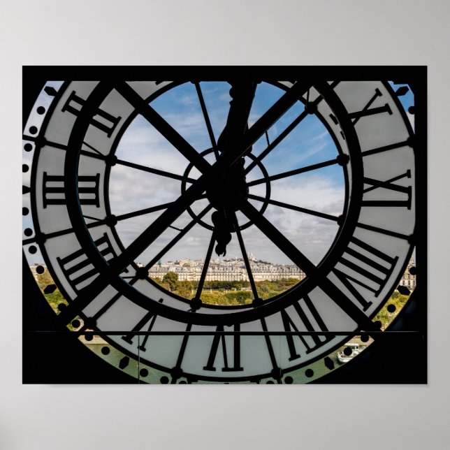 Poster Vidro gigante no Musée d'Orsay - Paris (Frente)