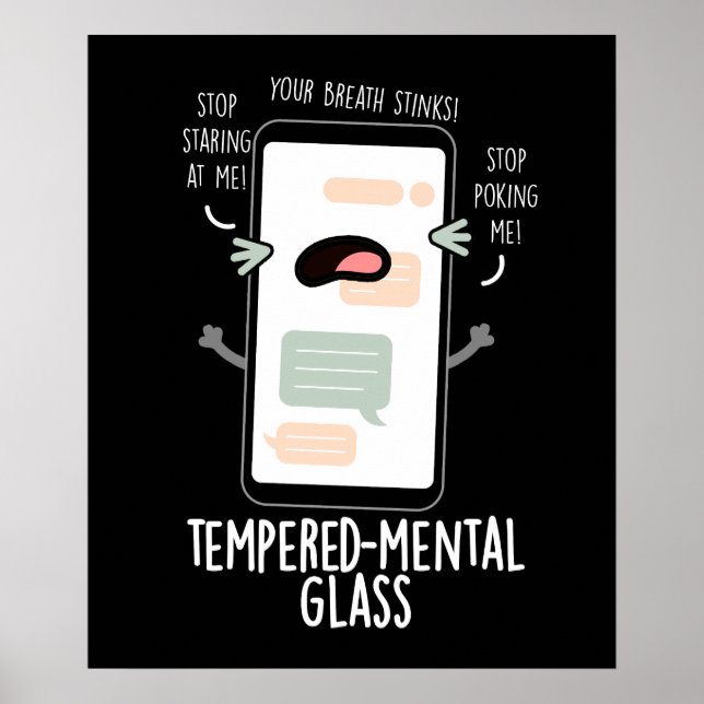 Poster Vidro mental temperado Celular Engraçado Torno Esc (Frente)