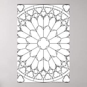 Poster Vidro Rosa