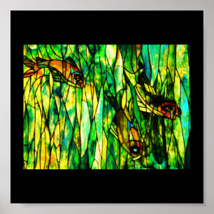 Póster Vidro-Tiffany 11