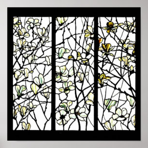 Poster Vidro-Tiffany Poster-Manchado 23