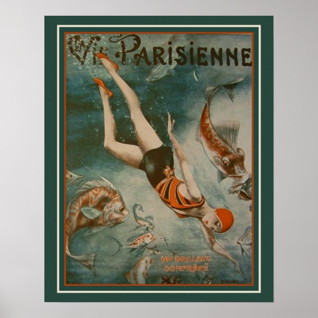 Poster Vie Parisienne 1920 Deco (Frente)
