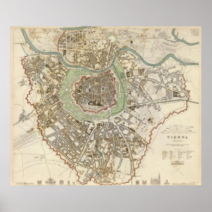 Póster Viena Wien