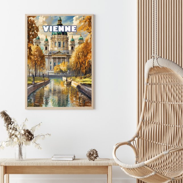 Póster Vienne, où le café est un art, une passion (Criador carregado)