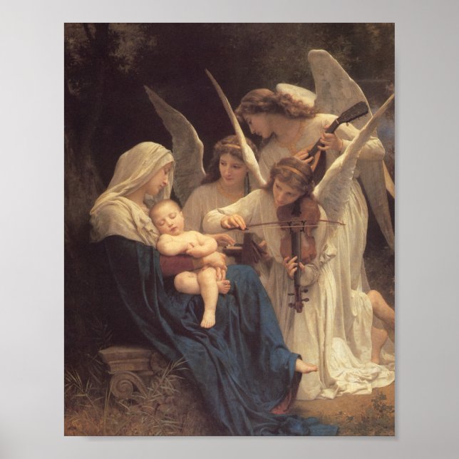 Póster Vierge aux Anges (Frente)