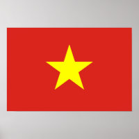 Vietnã - Bandeira Vietnamita
