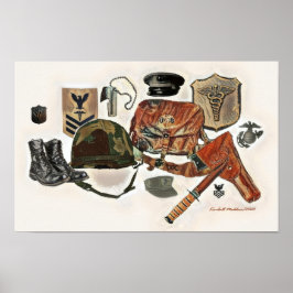 Poster Vietnam Era Medic